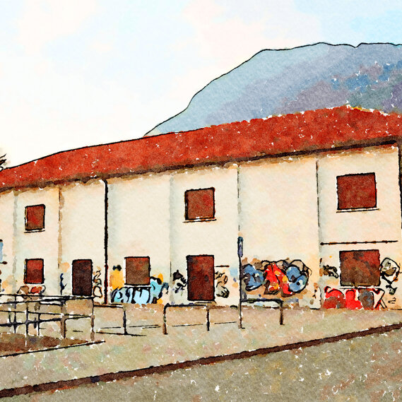 Elaborazione Artistica del Fabbricato - Est Elaborazione Artistica del Fabbricato - Est