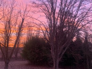 the dawn at the Feudo