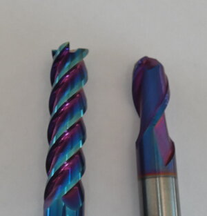 Mill for steel up to 65 HRC