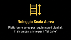 noleggio piattoforme aeree