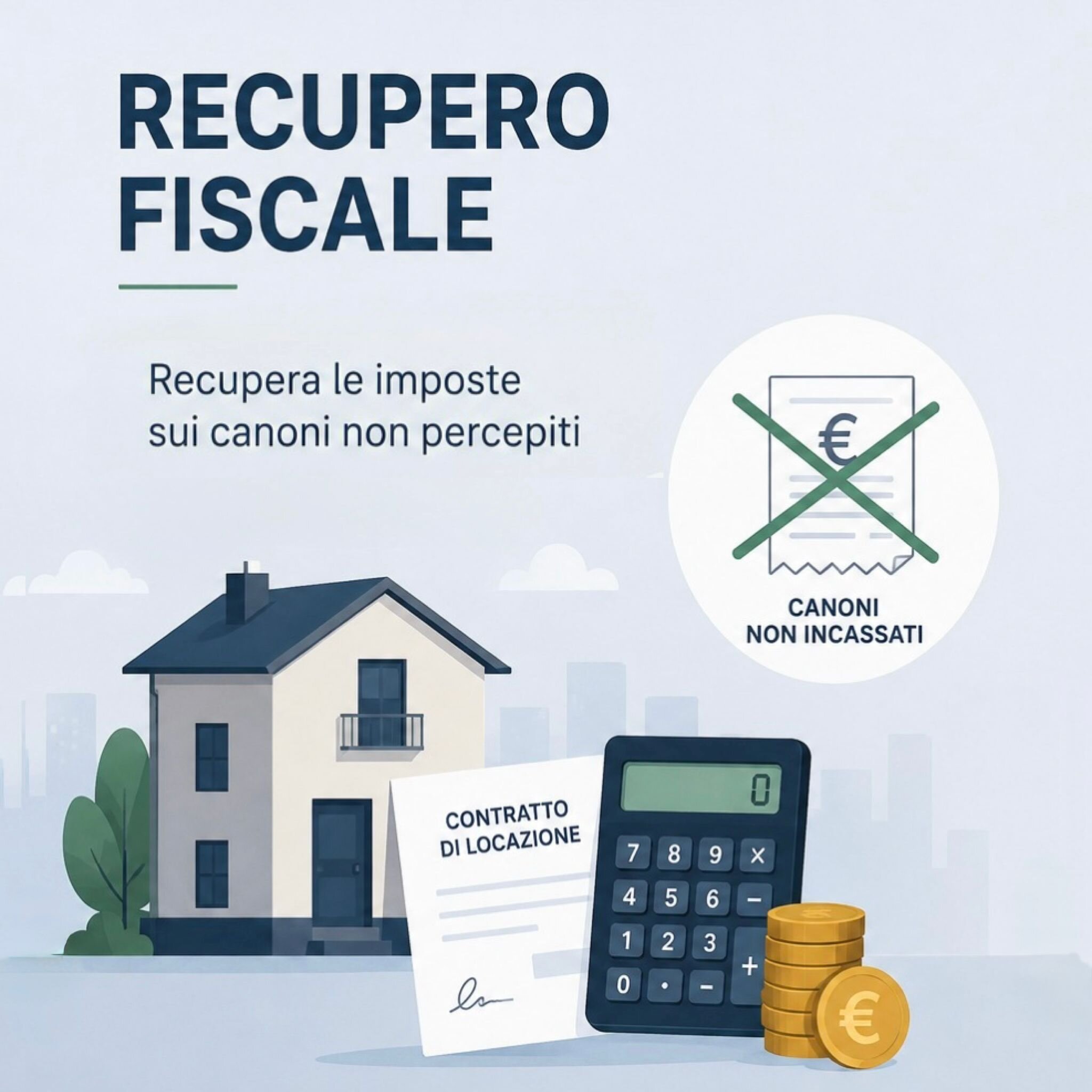 RECUPERO FISCALE PER CANON NON PERCEPITI