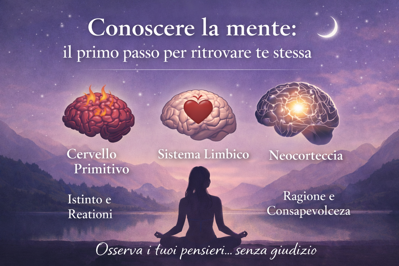 Conoscere la mente: il primo passo per ritrovare te stessa Conoscere la mente: il primo passo per ritrovare te stessa