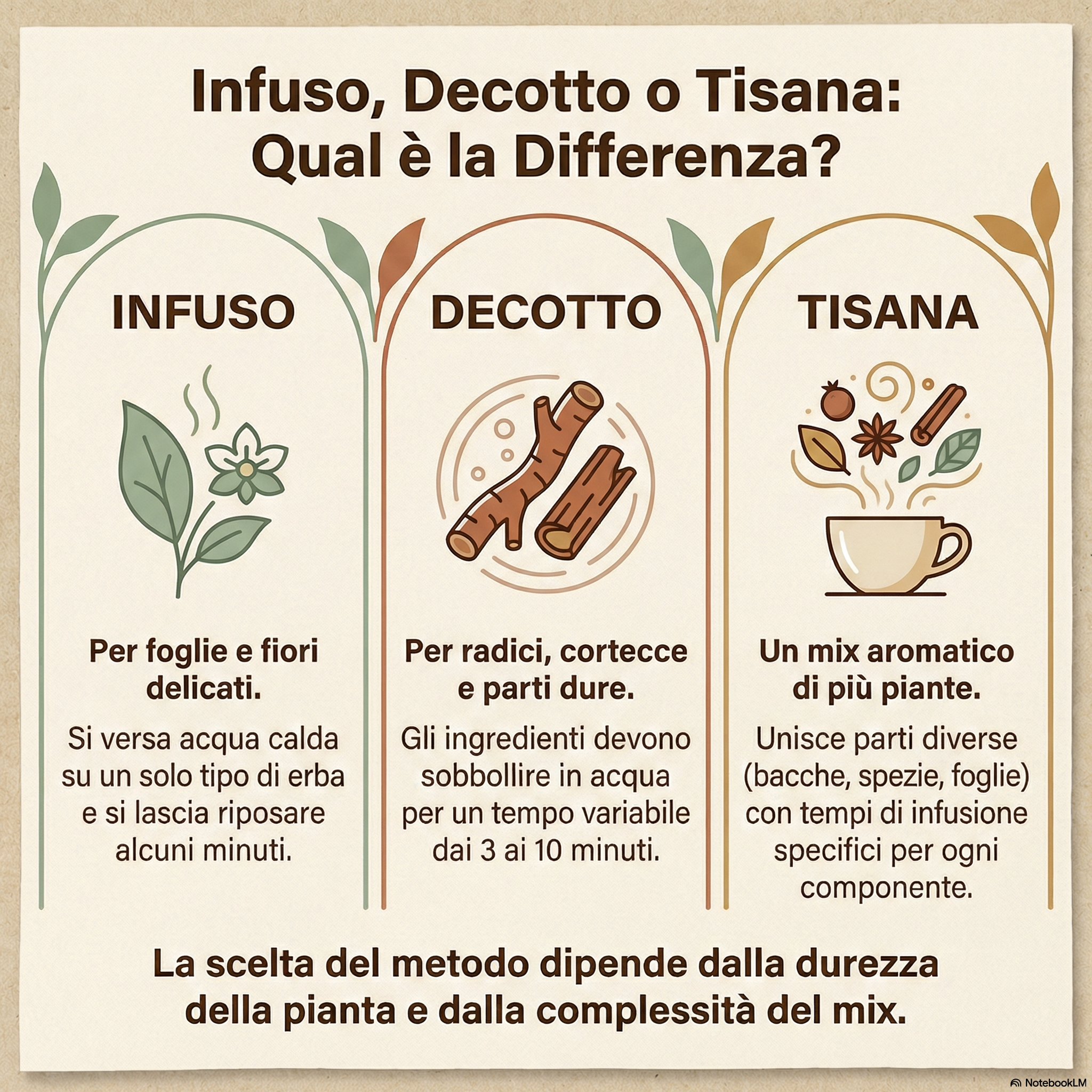 TISANE, INFUSI E DECOTTI