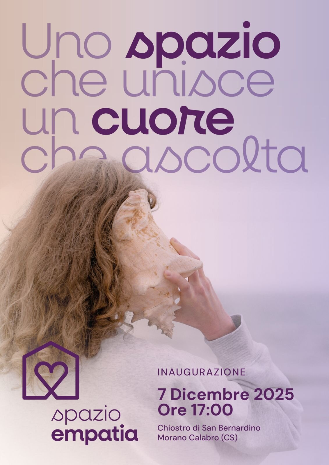 Nasce lo &ldquo;Spazio Empatia&rdquo;, domenica 7 dicembre l&rsquo;inaugurazione