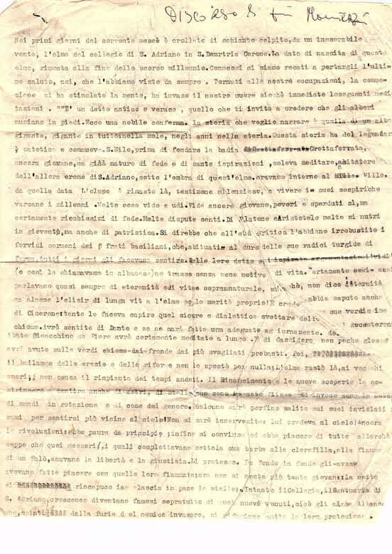 L&rsquo;olmo di San Nilo, articolo del Direttore della dogana di Bardonecchia, compianto dott. Maurizio Avato