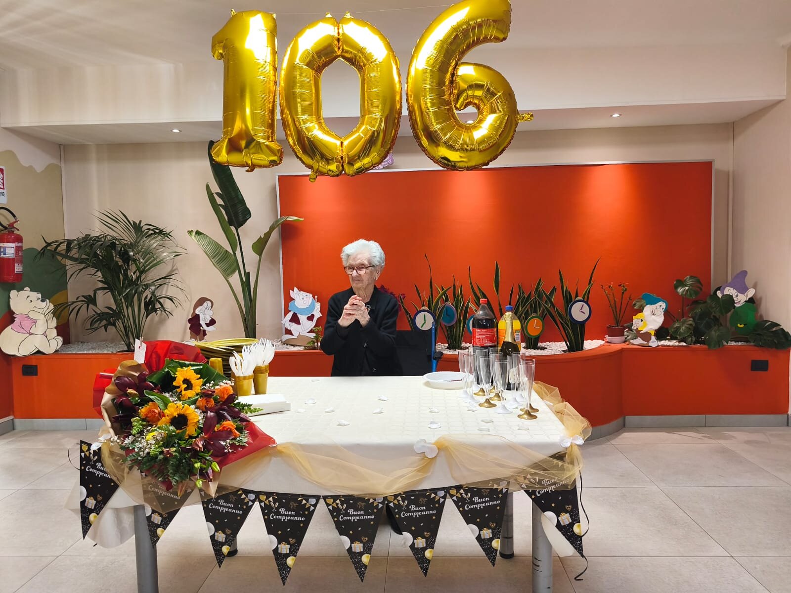 I 106 ANNI DI ANGELINA SERPA ED I FESTEGGIAMENTI A &ldquo;VILLA TORANO&rdquo;