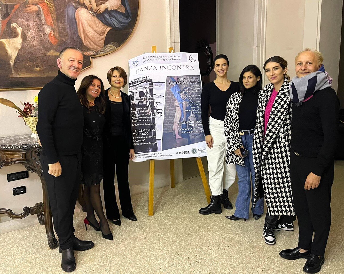 Nel Castello Ducale di Corigliano-Rossano il successo annunciato di Danza Incontra, Conferenza con Concerto coreografico Nel Castello Ducale di Corigliano-Rossano il successo annunciato di Danza Incontra, Conferenza con Concerto coreografico