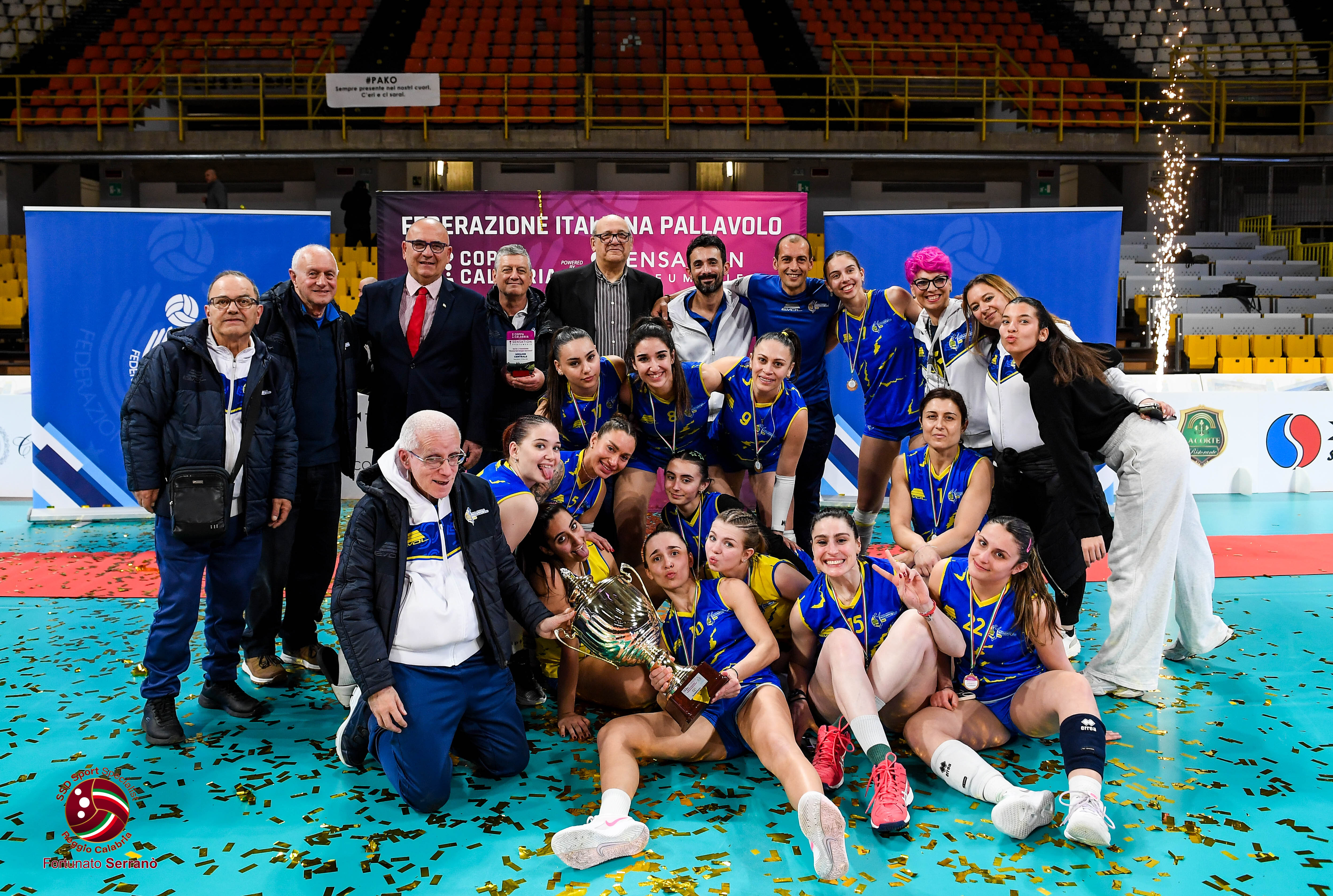 Pallavolo Rossano conquista la Coppa Calabria: battuta Puliservice Reggio 3-1