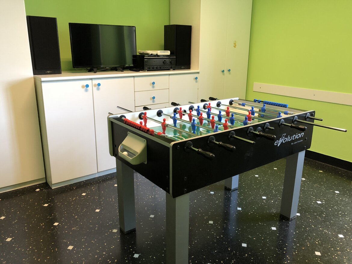 Sala musica con Calcetto per attivit� ludiche e di studio