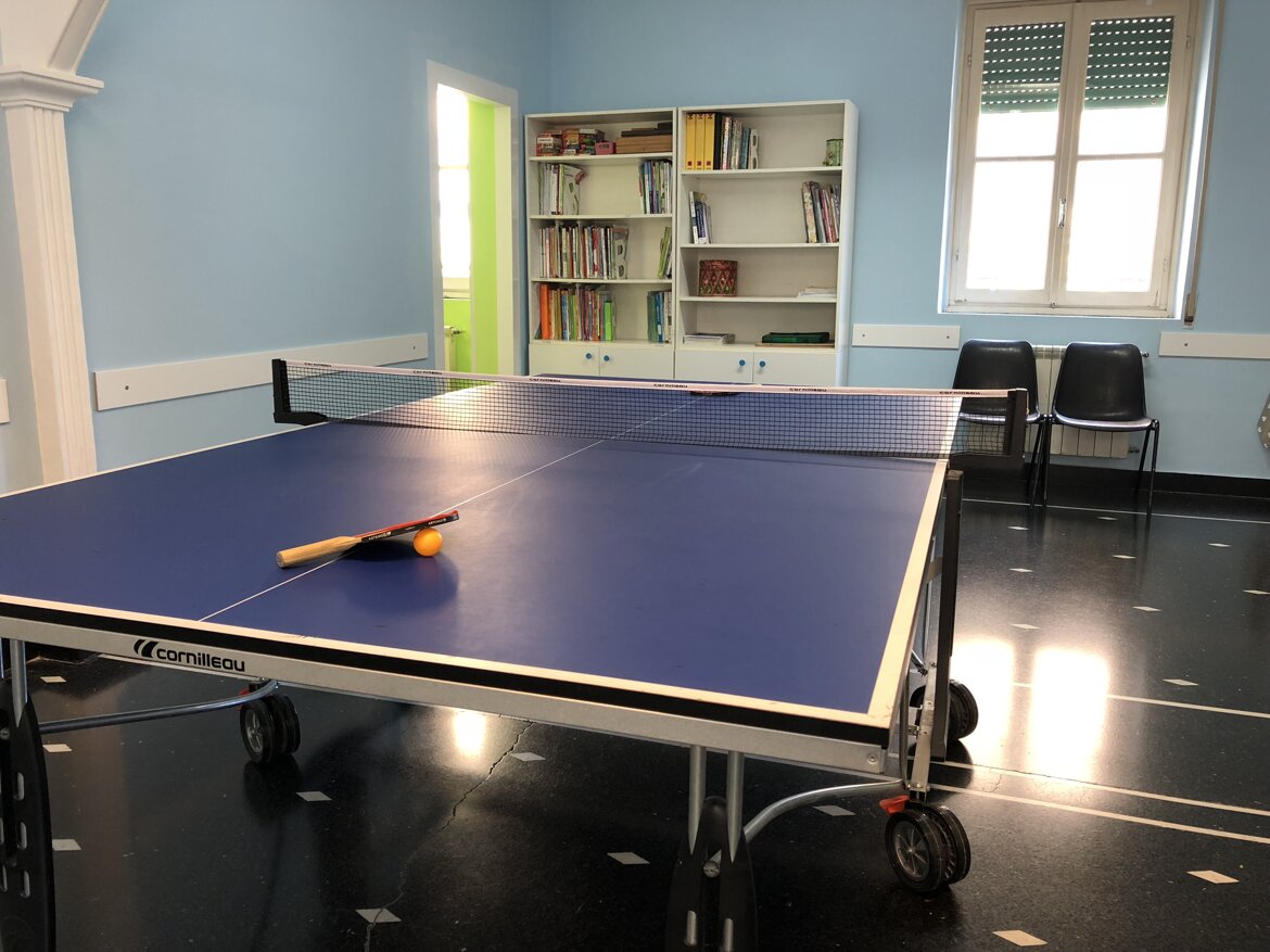 Salone per attivit� ludiche e di studio