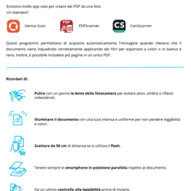 Caricare Doc. Scansioni e Upload doc.