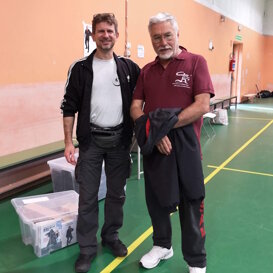 Marco Piendibene e Maurizio Maltese Kali - Scherma Jonica