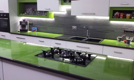 top cucina in pietra lavica ceramizzata Terre Mediterranee