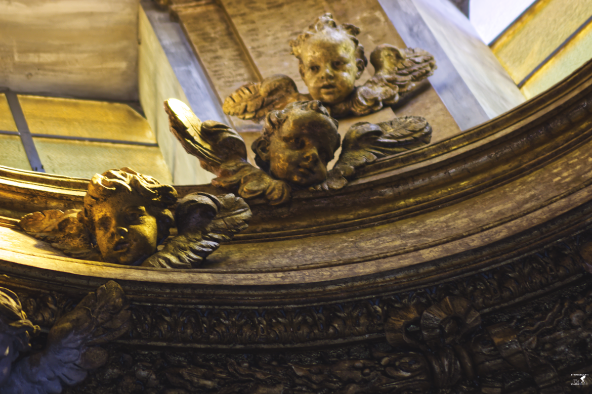 Cupola, un dettaglio del lucernario