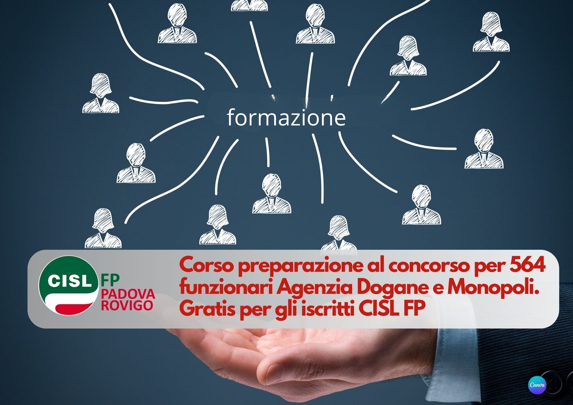 CISL FP Padova Rovigo. Concorso 564 funzionari Agenzia Dogane e Monopoli: corso di preparazione CISL FP Padova Rovigo. Concorso 564 funzionari Agenzia Dogane e Monopoli: corso di preparazione
