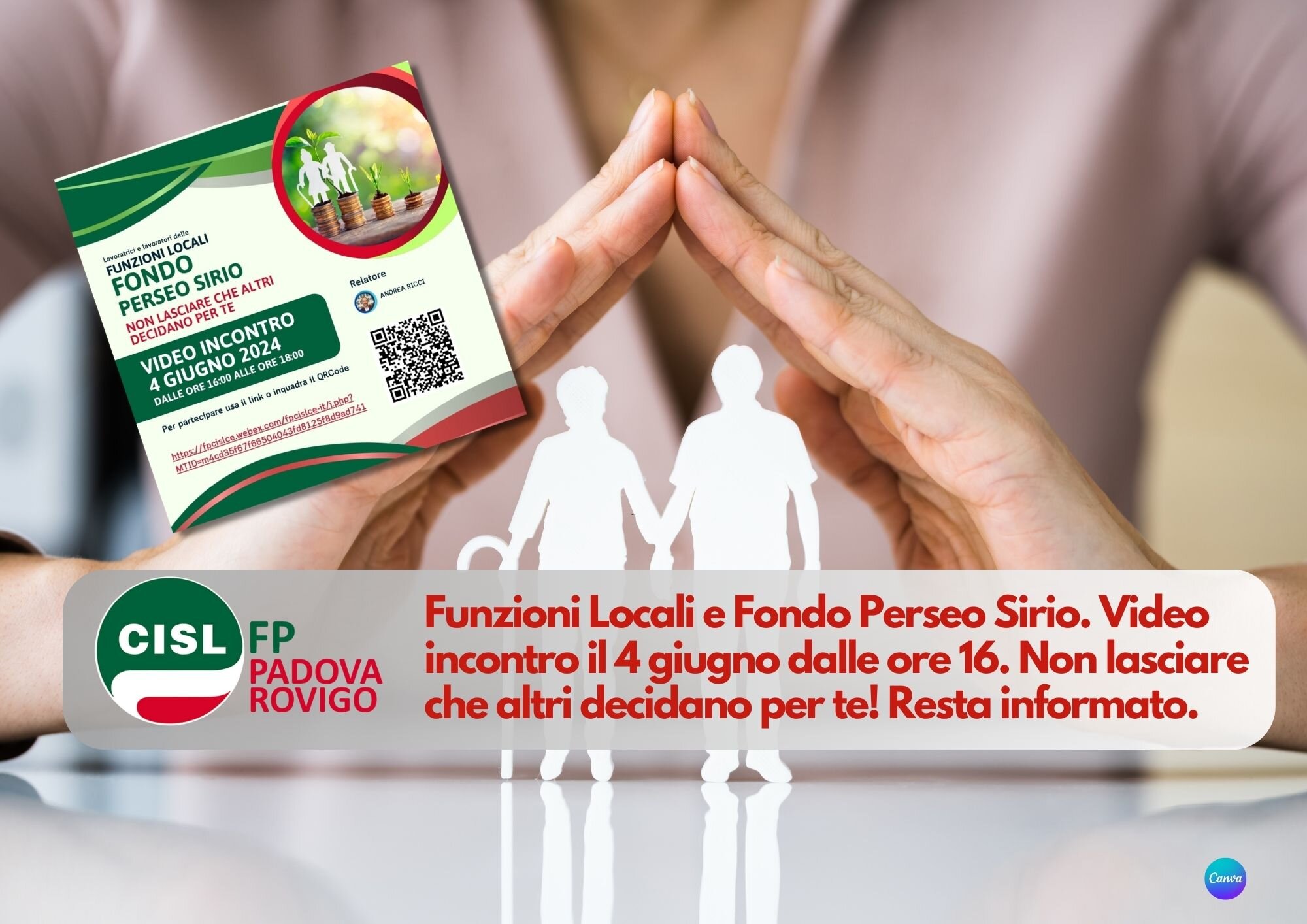 CISL FP Padova Rovigo. Funzioni Locali e Fondo Perseo Sirio. Video incontro il 4 giugno dalle ore 16 CISL FP Padova Rovigo. Funzioni Locali e Fondo Perseo Sirio. Video incontro il 4 giugno dalle ore 16
