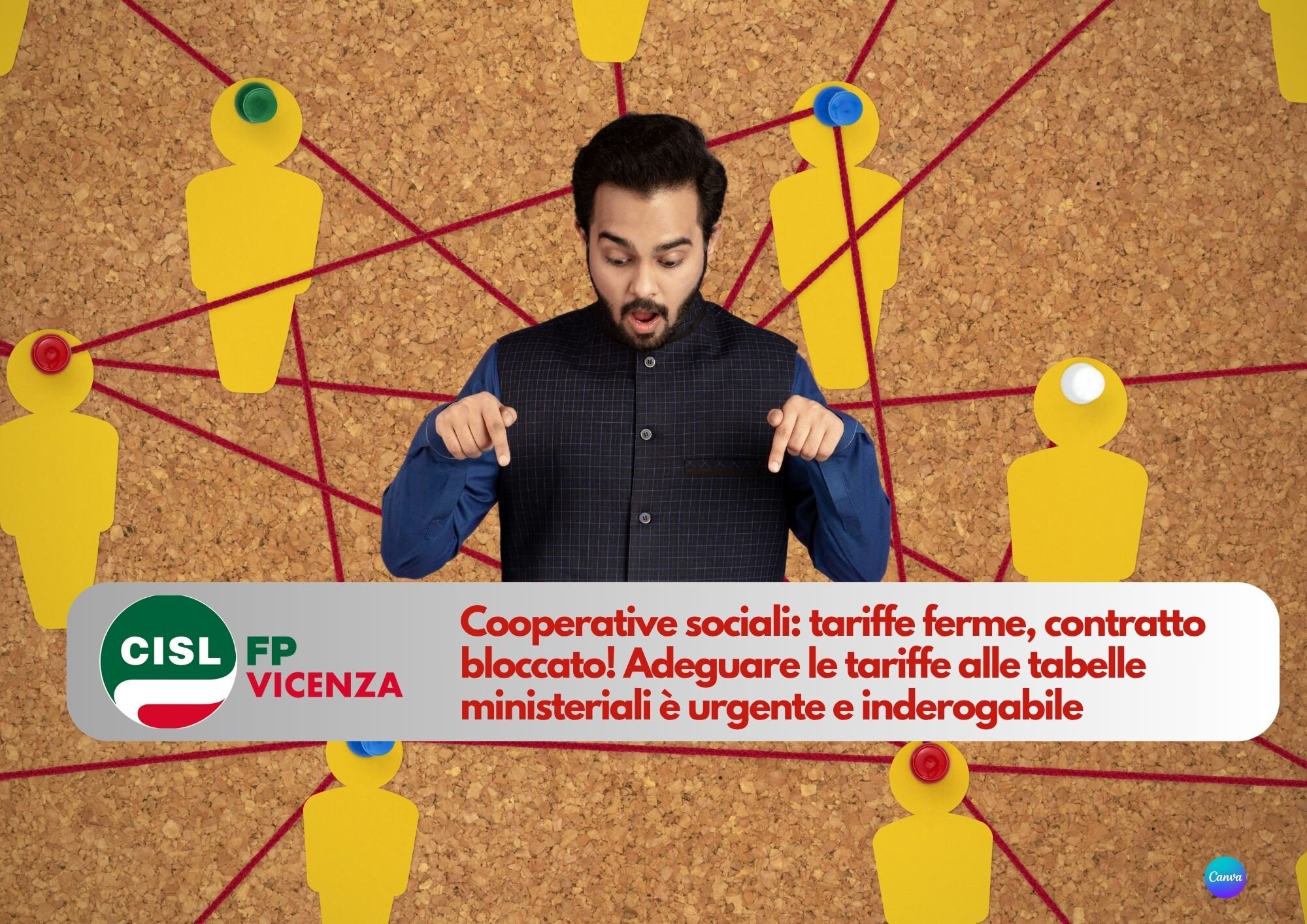 CISL FP Vicenza. Cooperative sociali: adeguare le tariffe alle tabelle ministeriali &egrave; urgente e inderogabile