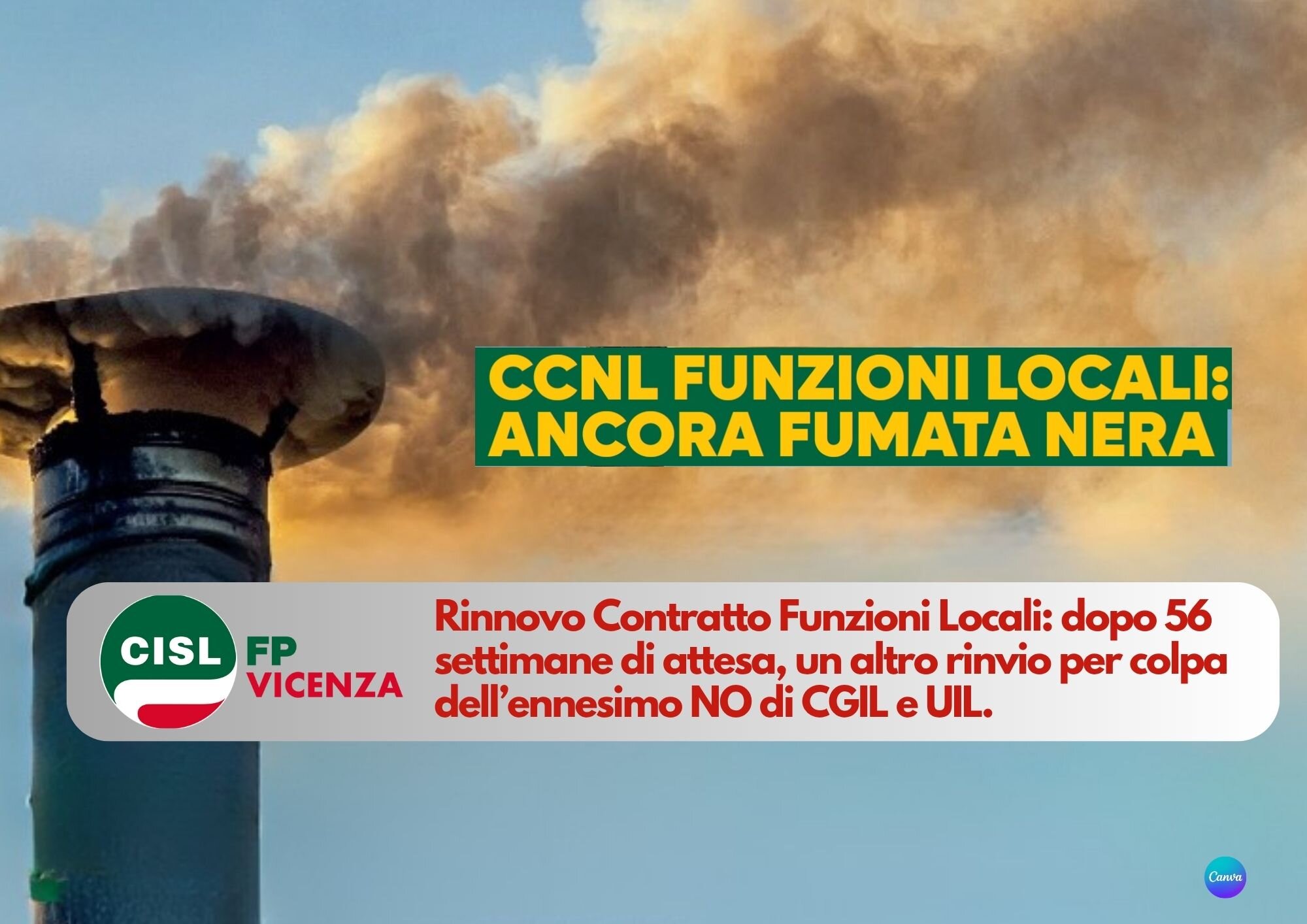 CISL FP Vicenza. Contratto Funzioni Locali è ancora un nulla di fatto per il NO di CGIL e UIL CISL FP Vicenza. Contratto Funzioni Locali è ancora un nulla di fatto per il NO di CGIL e UIL