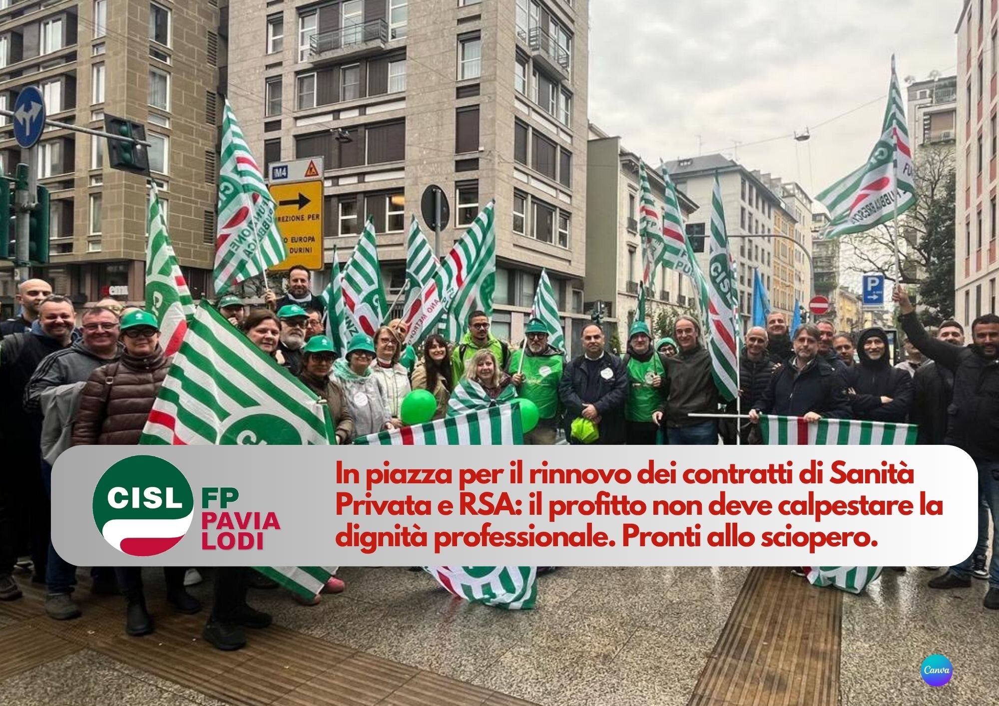 CISL FP Pavia Lodi. A fianco dei lavoratori di Sanità Privata e RSA: il profitto non calpesti la dignità professionale Sanità