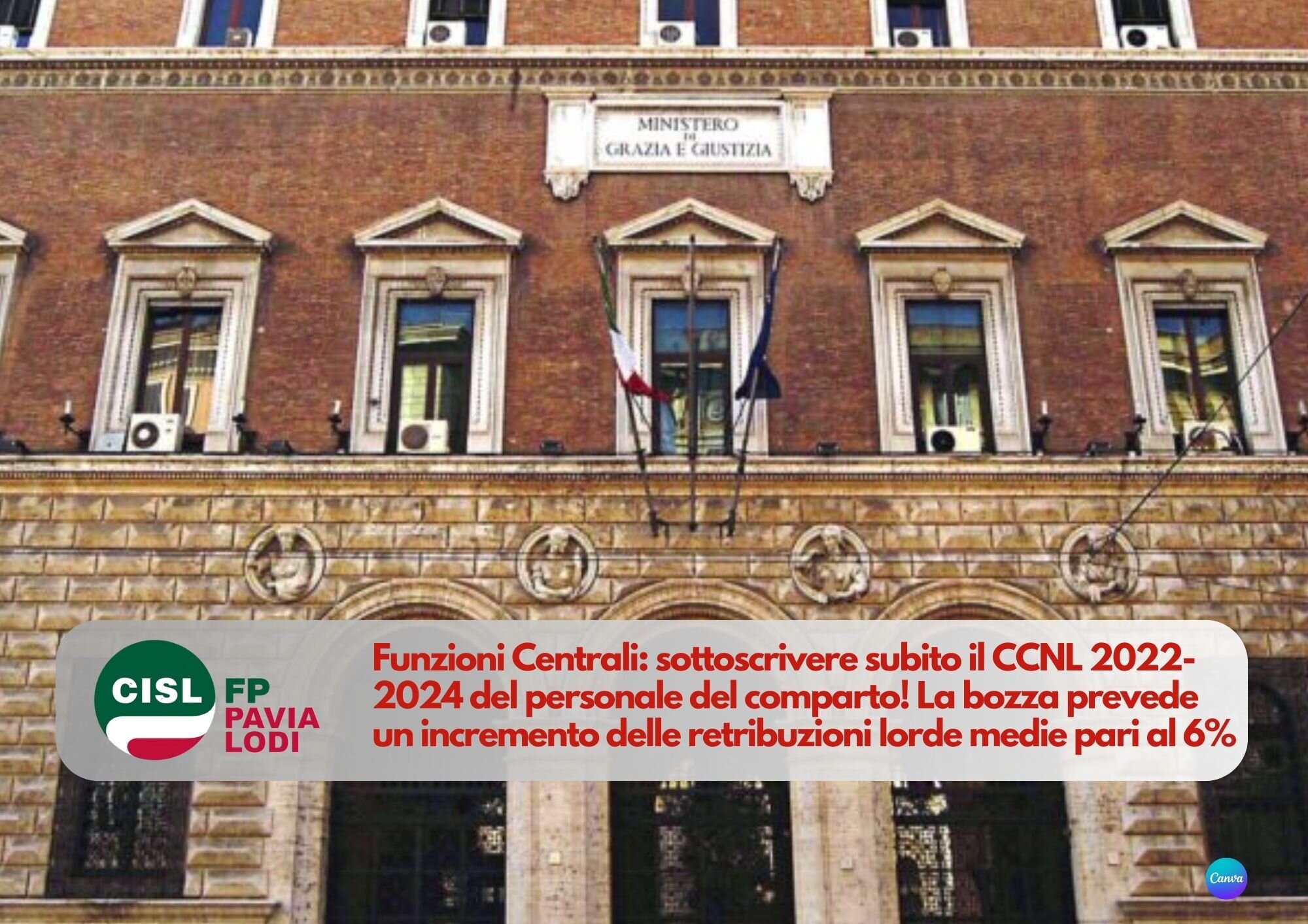 CISL FP Pavia Lodi. Funzioni Centrali: sottoscrivere il prima possibile il contratto. La bozza del CCNL 2022-2024 CISL FP Pavia Lodi. Funzioni Centrali: sottoscrivere il prima possibile il contratto. La bozza del CCNL 2022-2024