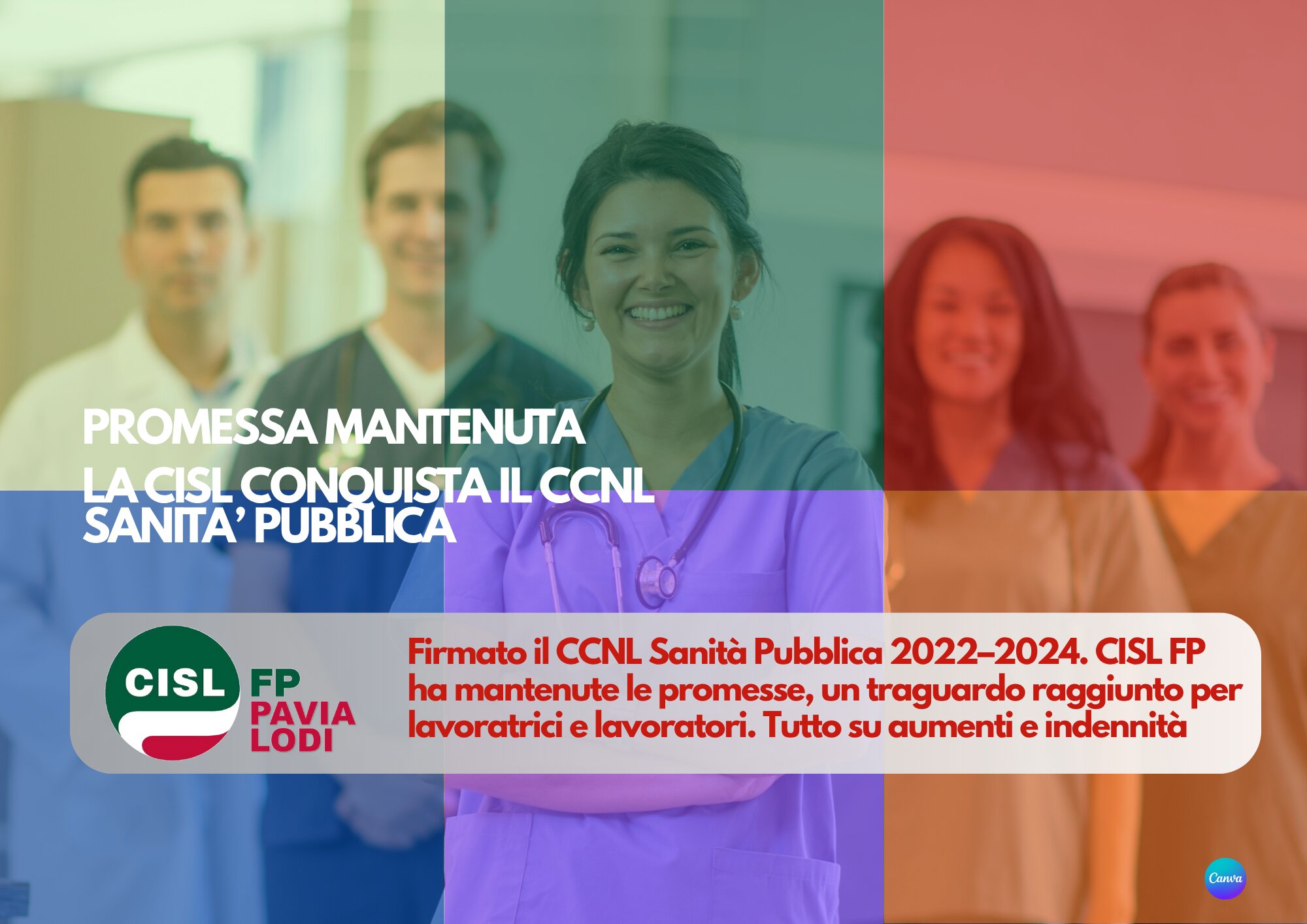 CISL FP Pavia Lodi. Promessa mantenuta: firmato il Contratto Sanità Pubblica 2022-2024 CISL FP Pavia Lodi. Promessa mantenuta: firmato il Contratto Sanità Pubblica 2022-2024