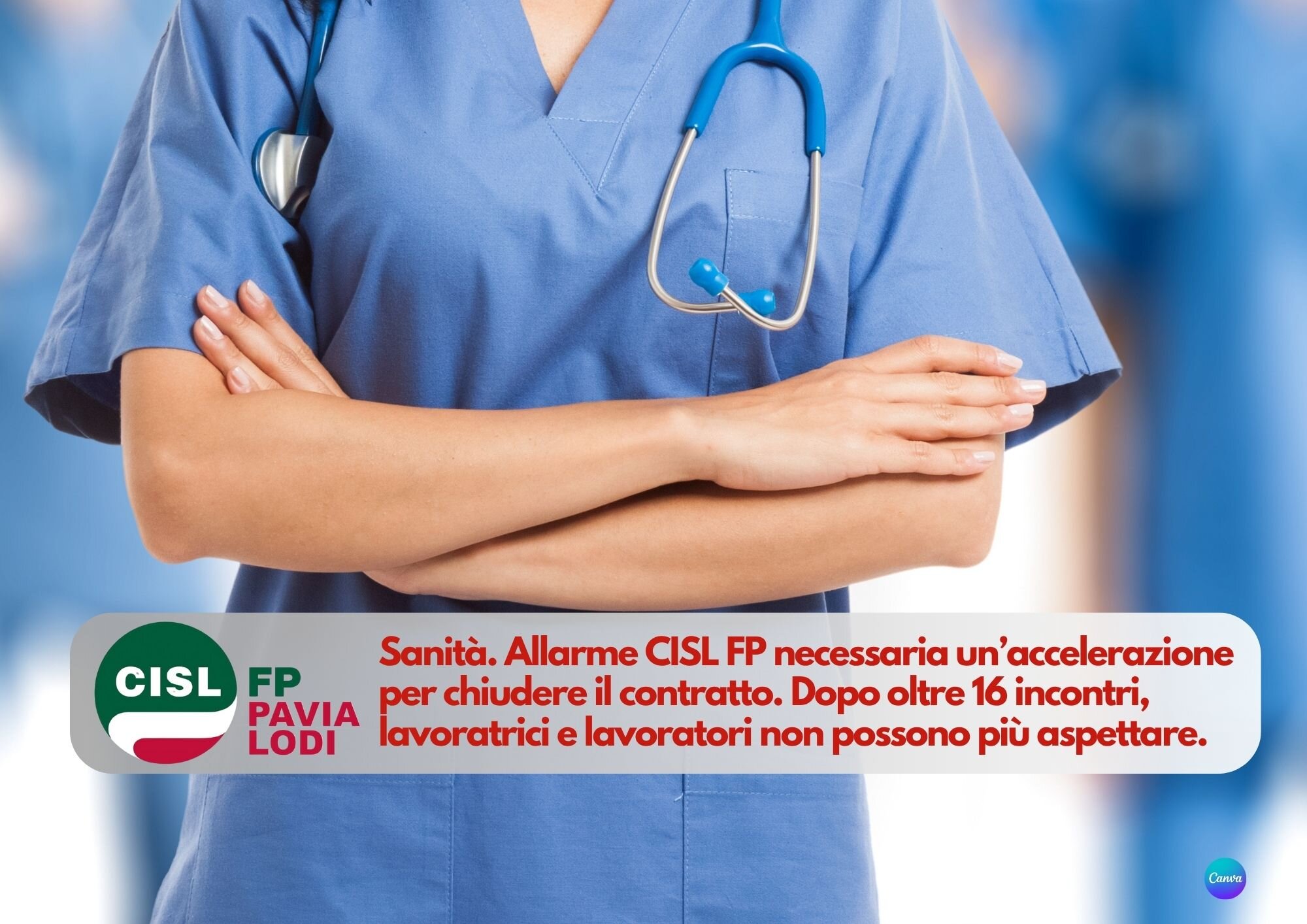 CISL FP Pavia Lodi: Sanità Pubblica. Accelerare la chiusura del contratto. Si arrivi al più presto alla conclusione positiva.