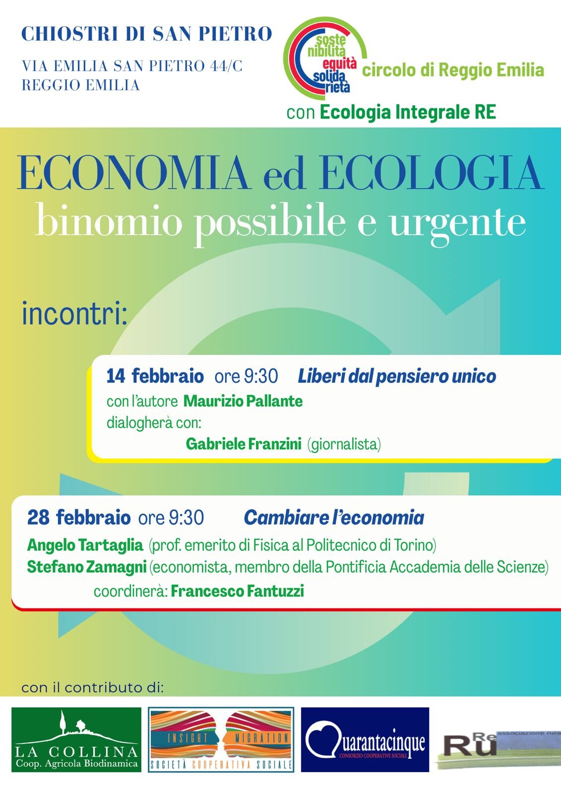 Economia ed Ecologia &ndash; binomio possibile e urgente