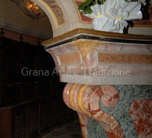 Particolare dell'altare maggiore