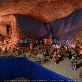 Panoramica della sala della natività