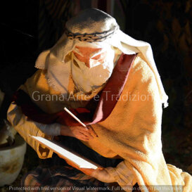 Un profeta intento nella scrittura