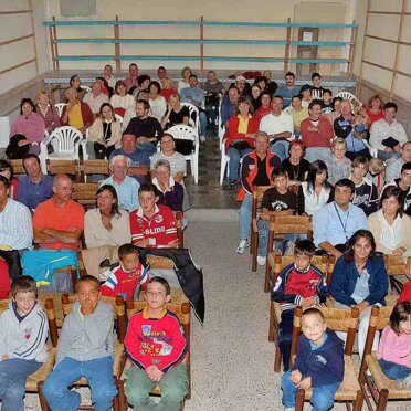 La platea del salone
