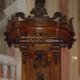 Particolare del pulpito