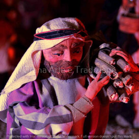 Una delle statue artigianali