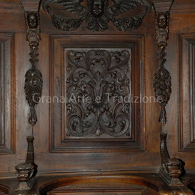 Seduta del coro nell'abside