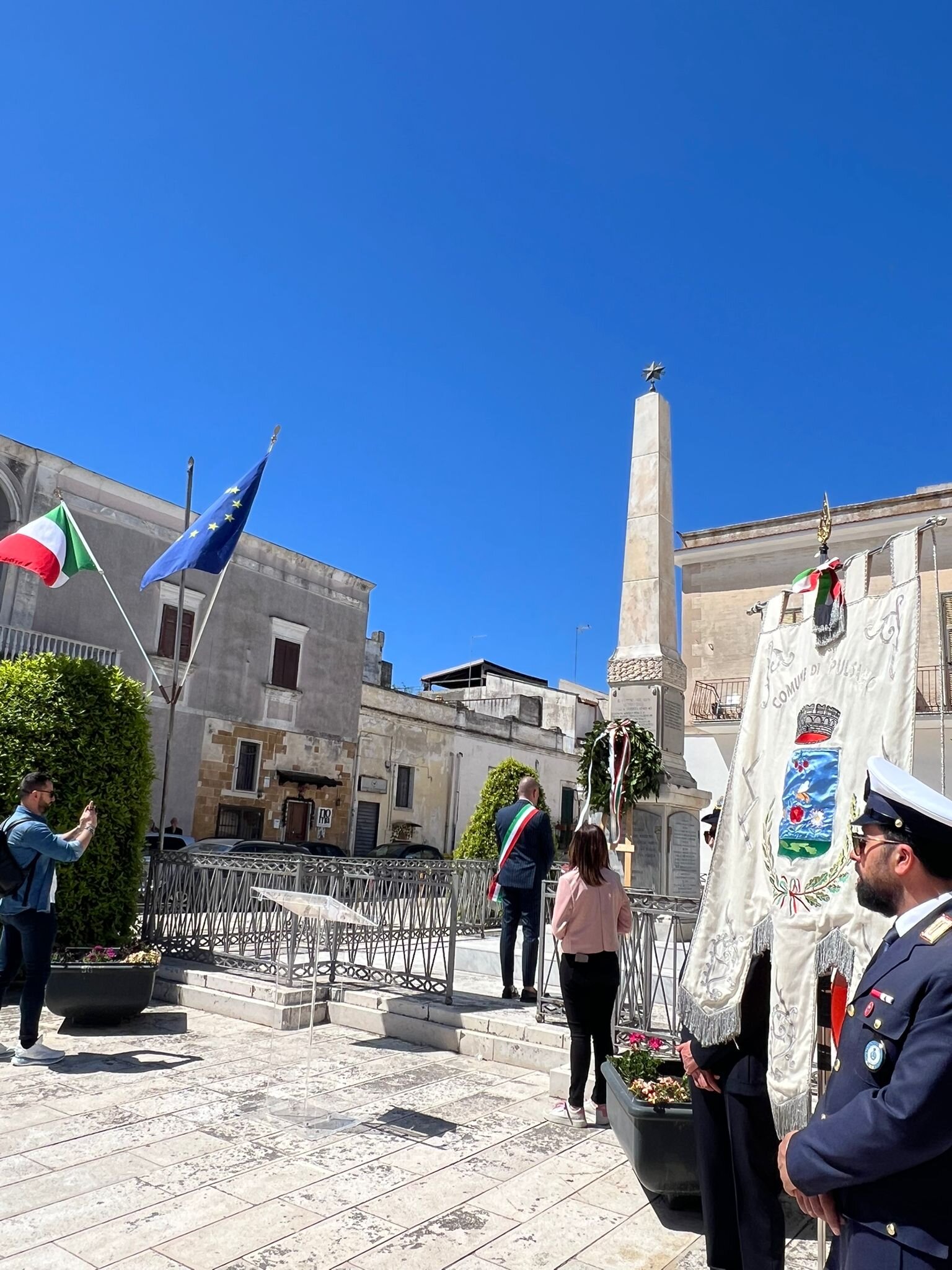 Pulsano: celebrazione della Festa della Liberazione