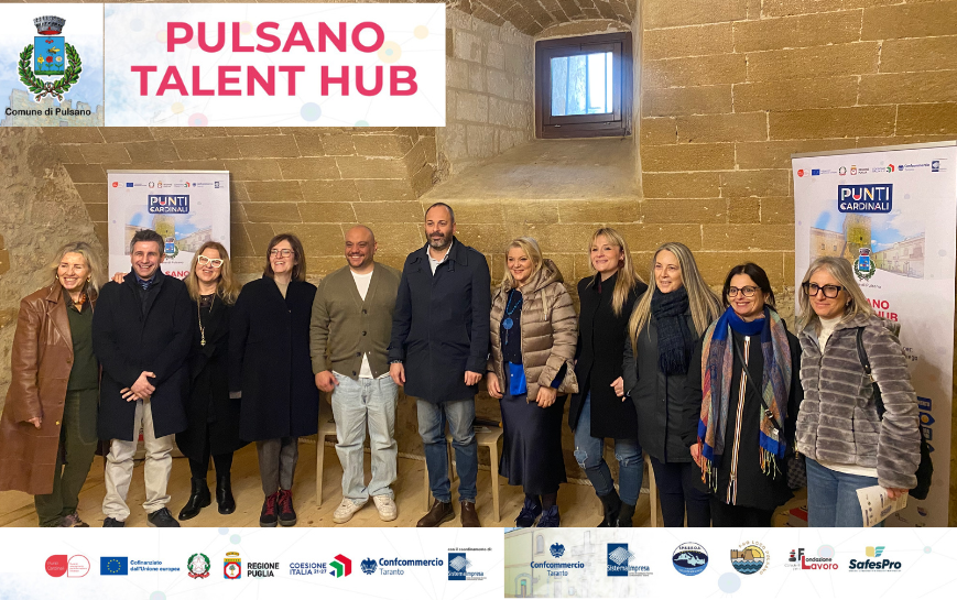 Presentato il progetto “Pulsano Talent Hub” Presentato il progetto “Pulsano Talent Hub”