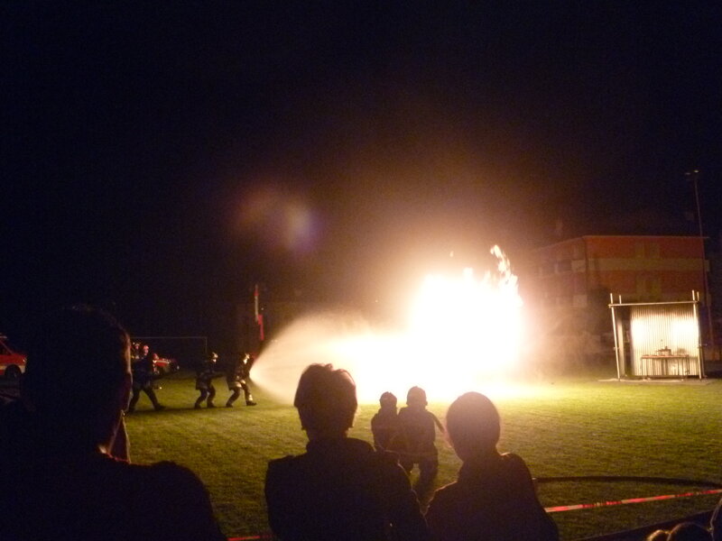 MANOVRA DIMOSTRATIVA POMPIERI DRO