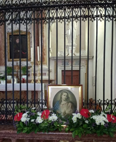 Particolare della cancellata Particolare della cancellata