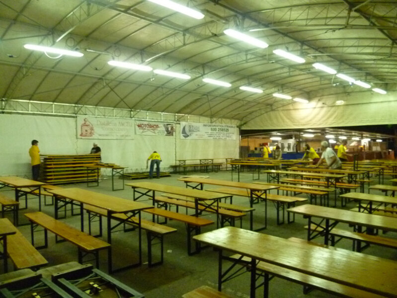 SAGRA DI S.ANTONIO DA PADOVA 2013 - SI COMINCIA A SMONTARE