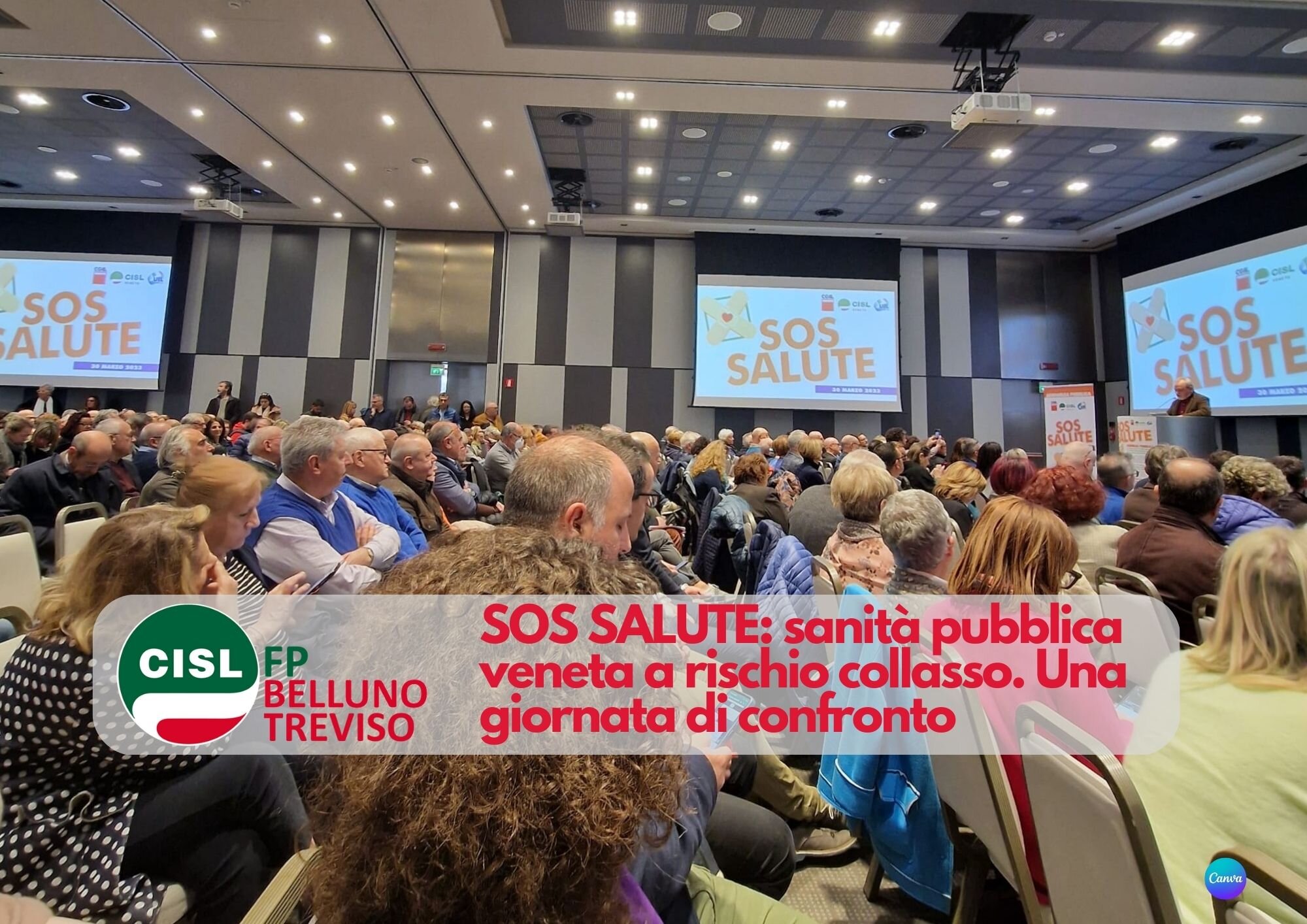 CISL FP Belluno Treviso. SOS SALUTE: sanità pubblica veneta a rischio collasso. Una giornata di confronto CISL FP Belluno Treviso. SOS SALUTE: sanità pubblica veneta a rischio collasso. Una giornata di confronto