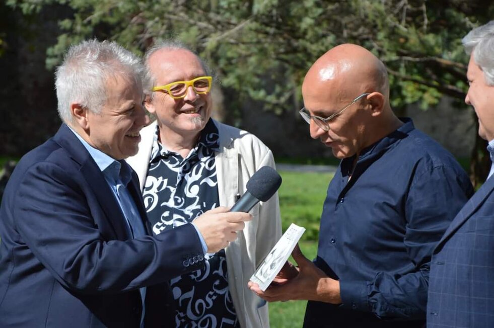 con Demetrio Brandi, Alessandro Prevosto e Marco De Angelis