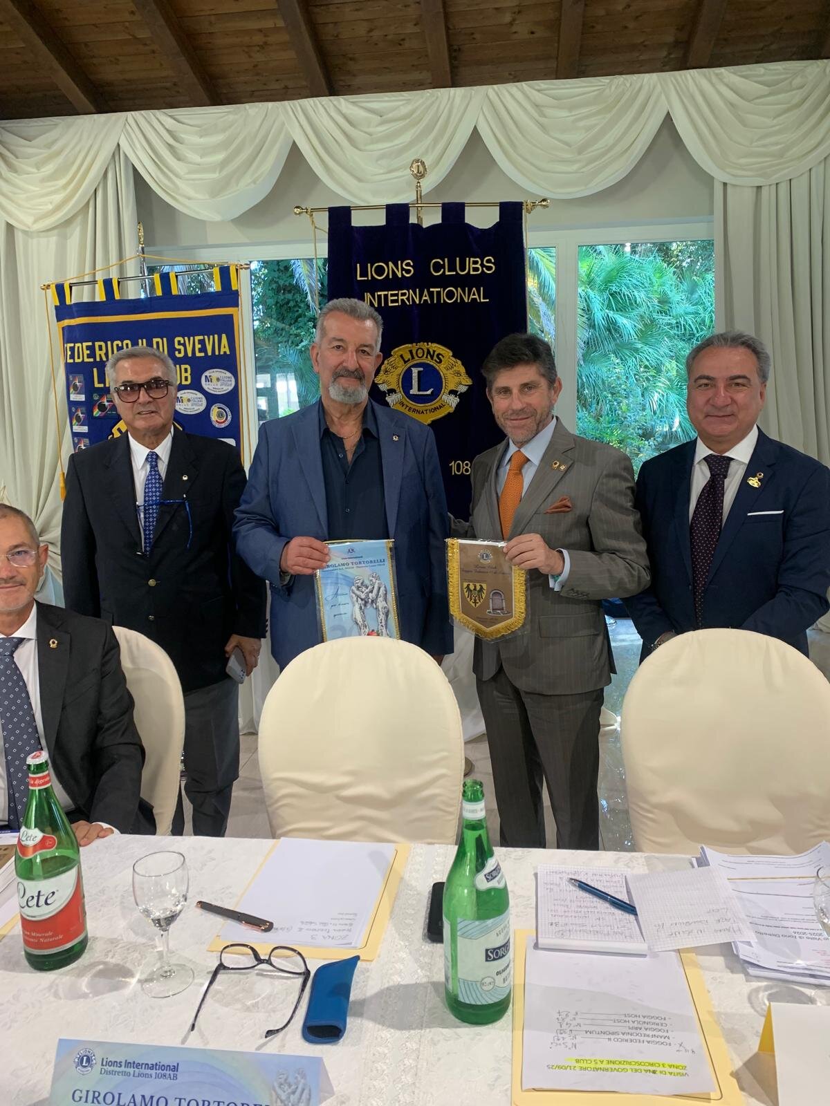 Visita del Governatore Tortorelli