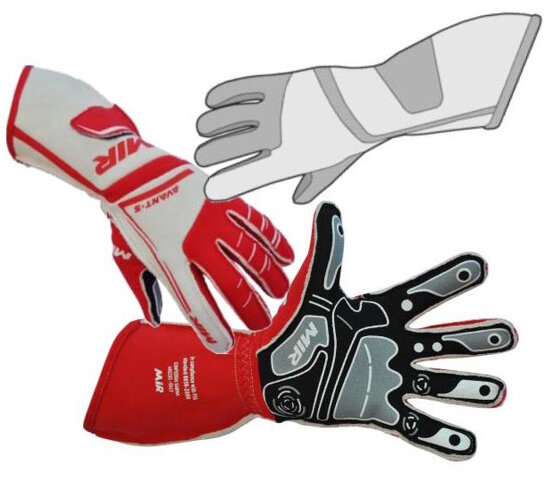 Guanti formula 1 in nomex