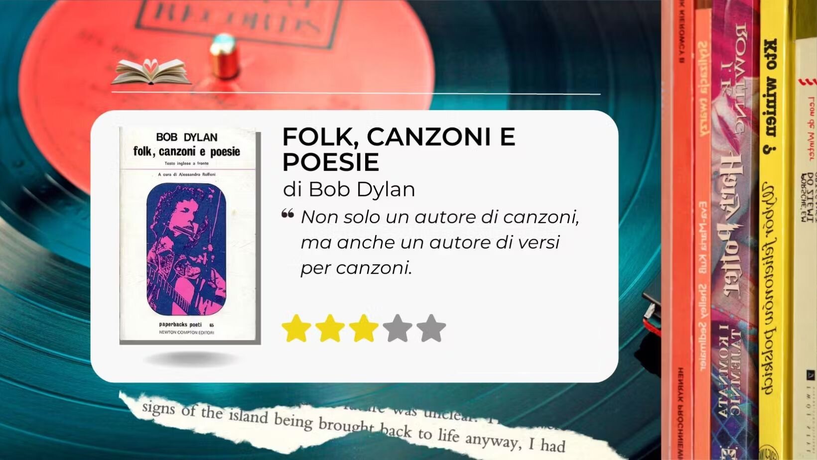 Folk, canzoni e poesie di Bob Dylan. non solo un autore di canzoni, ma anche un autore di versi per canzoni. Folk, canzoni e poesie di Bob Dylan. non solo un autore di canzoni, ma anche un autore di versi per canzoni.