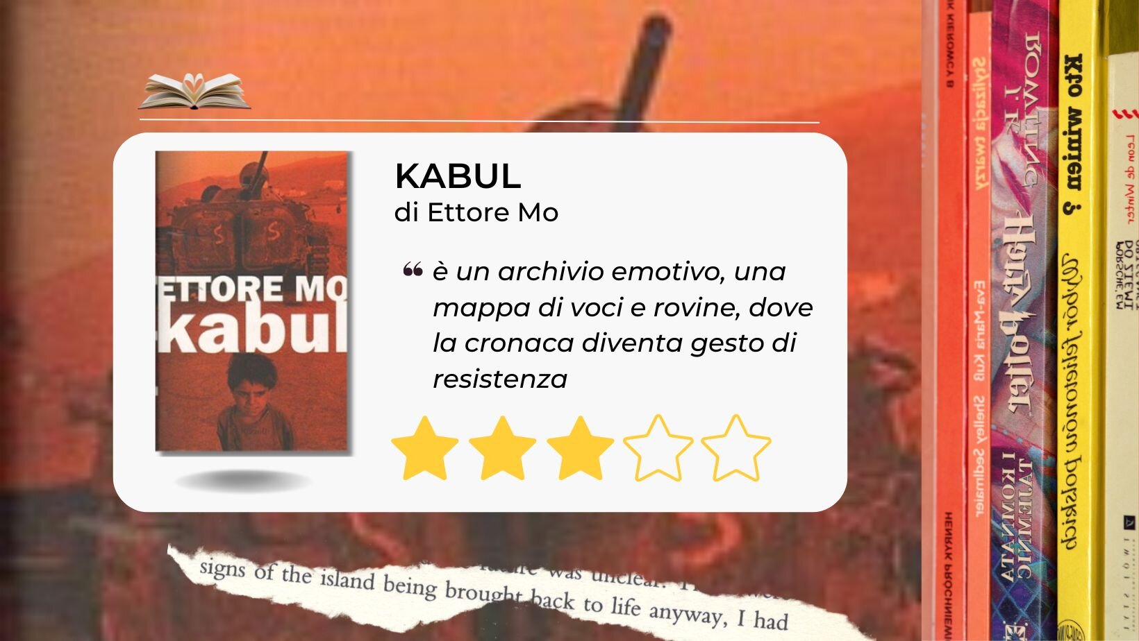 Kabul di Ettore Mo: la radiografia di una ferita che non smette di sanguinare Kabul di Ettore Mo: la radiografia di una ferita che non smette di sanguinare