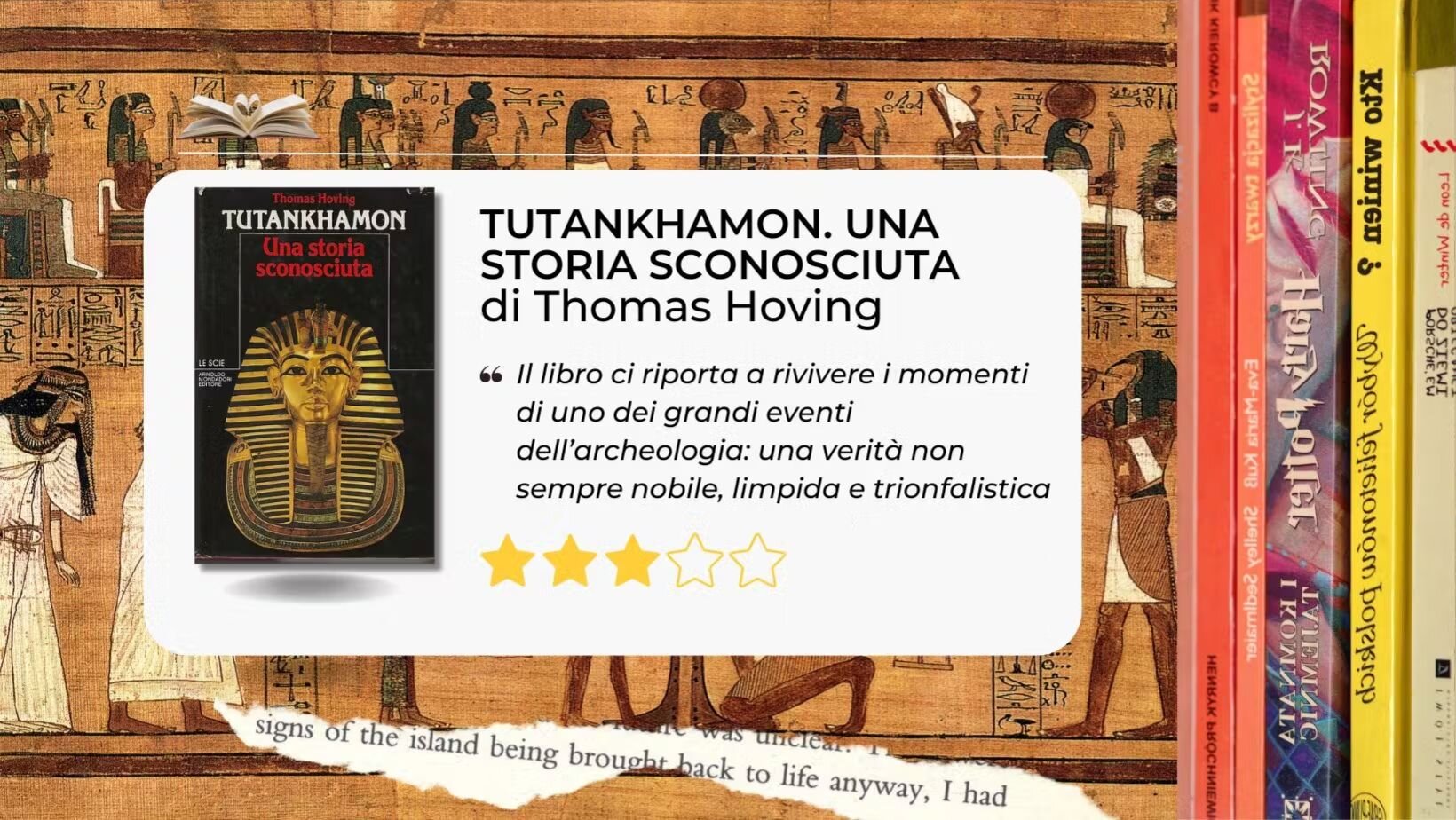 Tutankhamon. Una storia sconosciuta. L'avventura di una scoperta narrata da Thomas Hoving Tutankhamon. Una storia sconosciuta. L'avventura di una scoperta narrata da Thomas Hoving