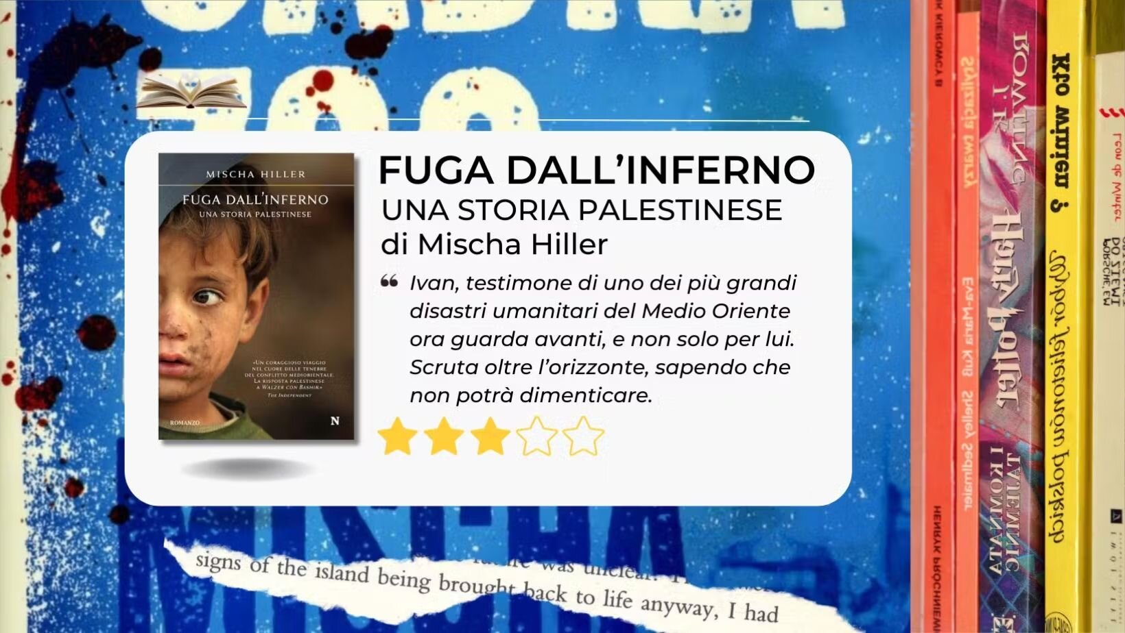 Fuga dall’inferno. Una storia palestinese di Mischa Hiller. Il racconto dimenticato dell'eccidio di Sabra Fuga dall’inferno. Una storia palestinese di Mischa Hiller. Il racconto dimenticato dell'eccidio di Sabra