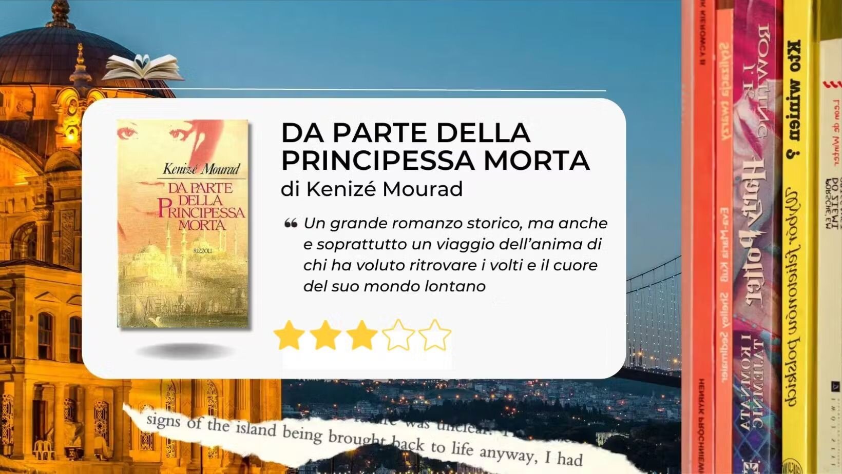 Da parte della principessa morta di Kenizé Mourad la storia di un esilio nella ricerca delle origini Da parte della principessa morta di Kenizé Mourad la storia di un esilio nella ricerca delle origini