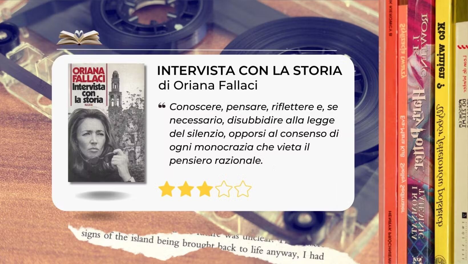 A muso duro innanzi alla propaganda di potere. "Intervista con la storia" di Oriana Fallaci A muso duro innanzi alla propaganda di potere. "Intervista con la storia" di Oriana Fallaci