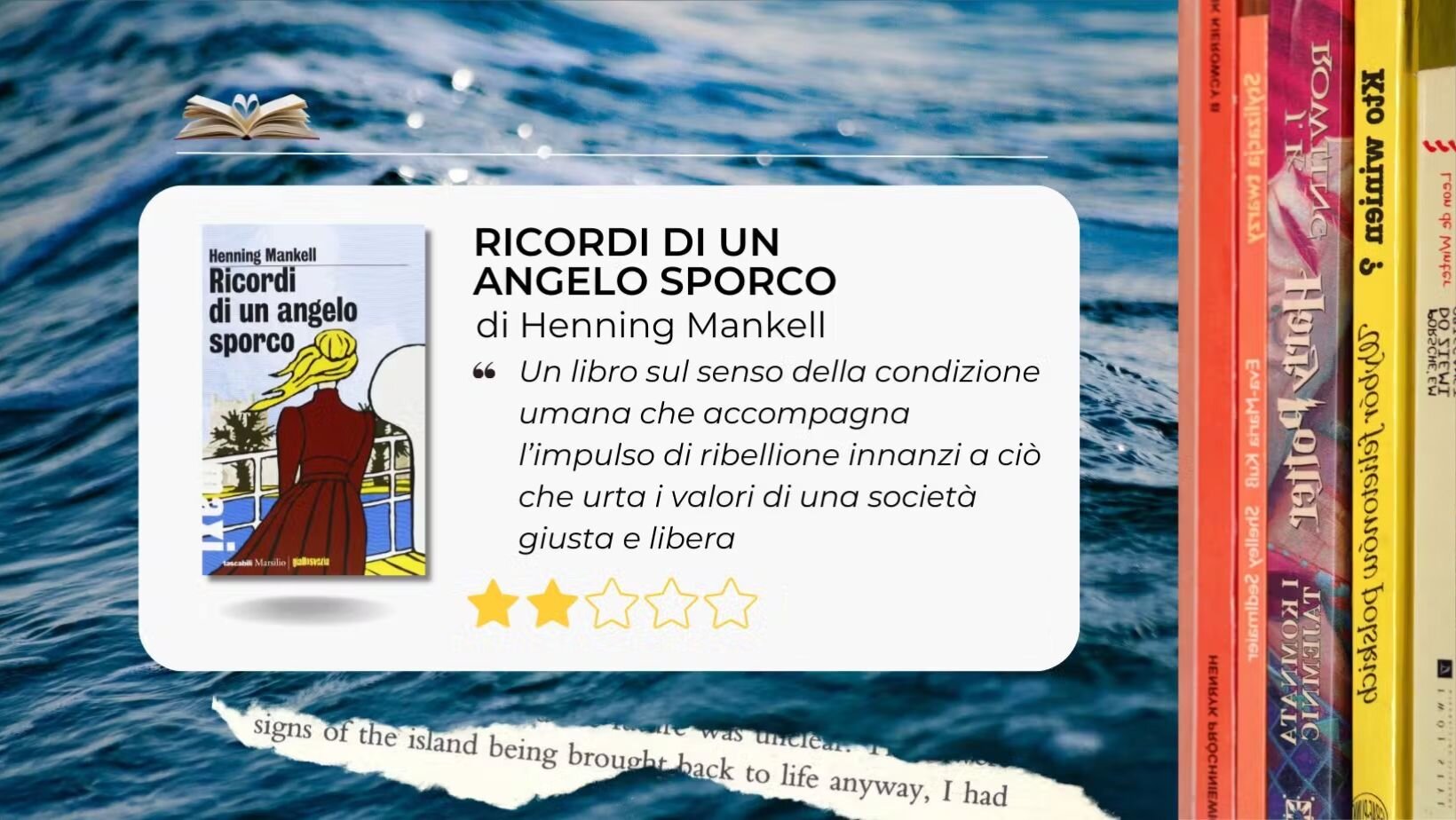 Ricordi di un angelo sporco di Henning Mankell. Alle opposte latitudini del re del giallo scandinavo Ricordi di un angelo sporco di Henning Mankell. Alle opposte latitudini del re del giallo scandinavo